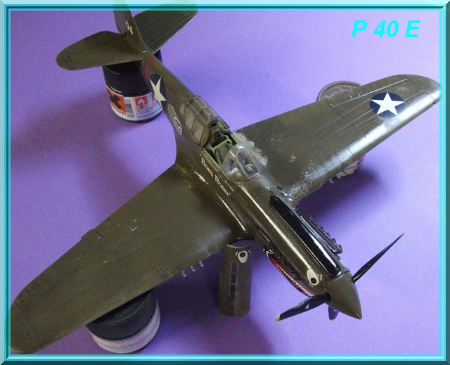 [HASEGAWA] Curtiss P40E WARHAWK 1/48 - Page 4 Dscf1028