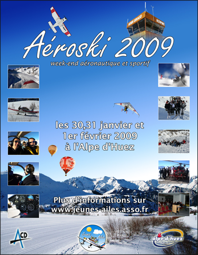 Aéroski 2009 Affich10