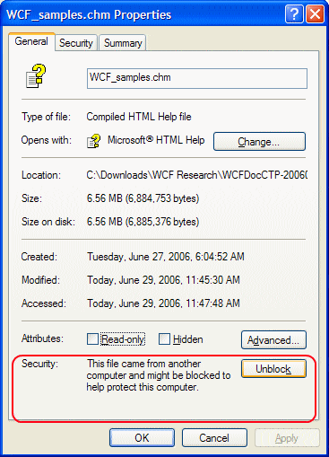 CHM and HLP files do not show their information O_chmf10