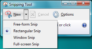 Snipping Tool in Windows 7 - Take Screenshots With Ease Snippt12
