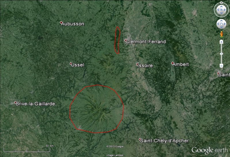 Le plus grand volcan d'Europe est français (agitez vos méninges !) Cantal13