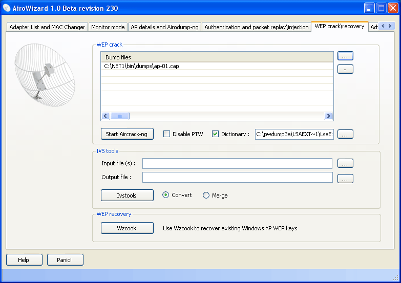 Aircrack-v.1.0 pour trouver les cls pour les rseaux WiFi Aircra10