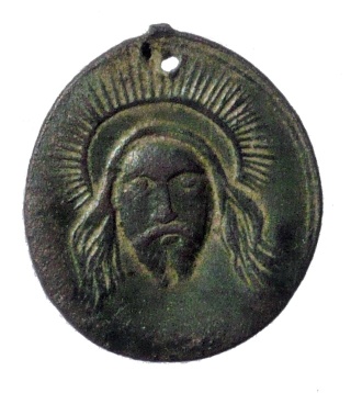  Medallas de NS de Liesse – Santa Faz de Laon - S. XVII-XVIII * Liesse30