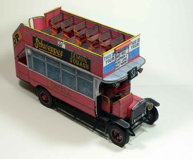 Oldtimer London Bus Bus-b-10