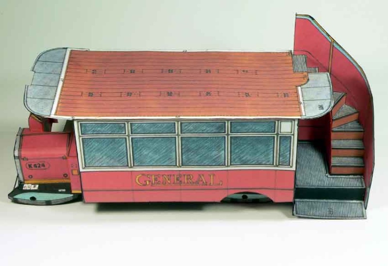 Oldtimer London Bus Dach-o10