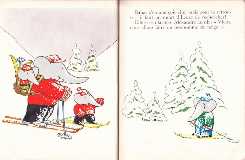 Le ski dans les livres d'enfants - Page 3 Babar_12
