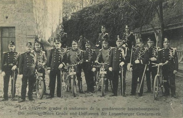 Army of Luxembourg, early 1900s 187_0010