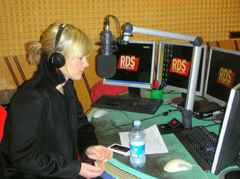 Neva Entrevista a Dido en la Radio italiana RDS! Rds310