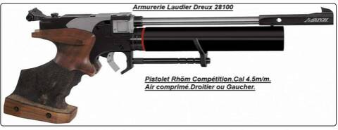 Pistolet Röhm air comprimé--Twinmaster Trainer-- Co2 Tir de Vitesse.Cal  4.5mm,ENTRAINEMENT