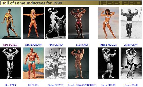 IFBB HALL OF FAME 199910