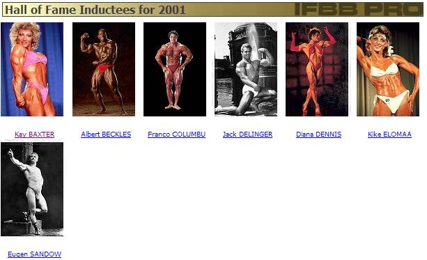 IFBB HALL OF FAME 200110