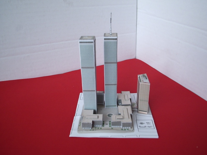 World Trade Center, 1:4000, Matt Bergstrom Wtc_810