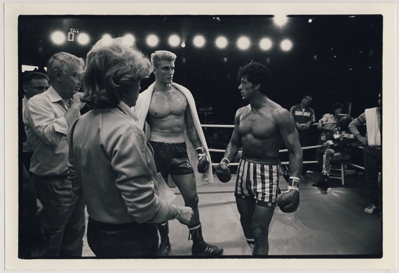 ROCKY IV - PHOTOS DE TOURNAGE -  Drago_10