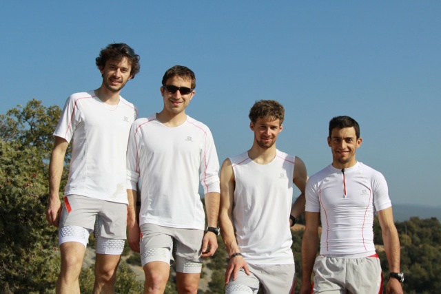 Le team espoir Salomon en stage sur les contreforts du Ventoux Aronia10