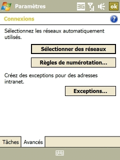 Paramétrage de l'option mail iphone SFR 36359010