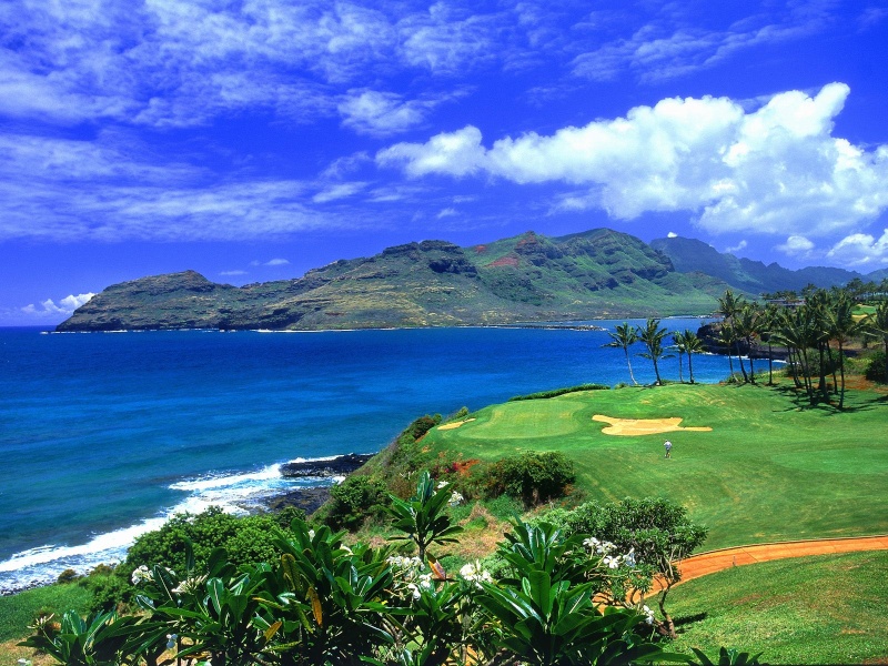 مجموعة من افضل خلفيات سطح المكتب للطبيعة فى جزر هاواى Golf_h10
