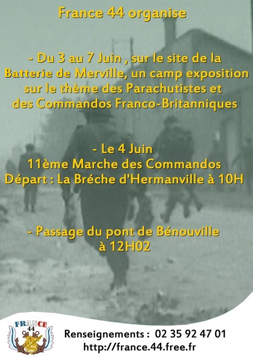 La 11ème Marches des commandos de France 44 Fr44af11
