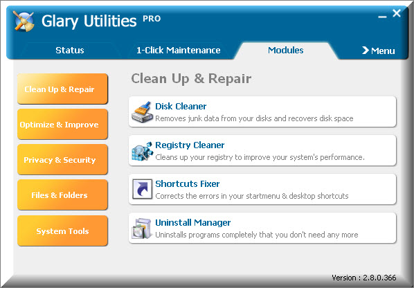 حصريا :: احدث اصدار من معالج الويندوز الشهير :: Glary Utilities:: كامل :: روابط عديدة Untitl11