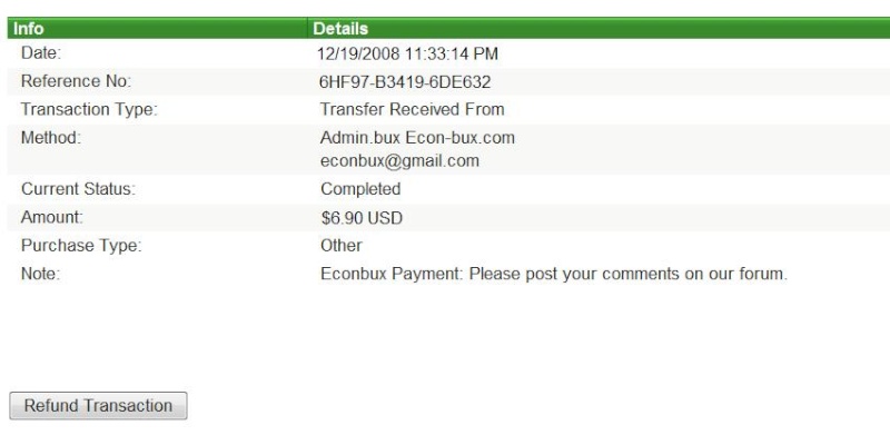 Received 2nd Payment 2pay11