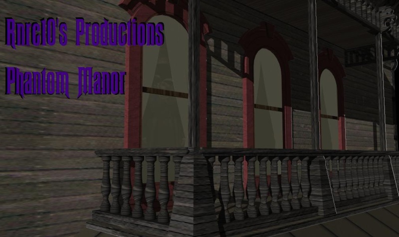 [ Modelisation 3D ] Rnrc10's Productions : Phantom Manor 3D Model Screen16