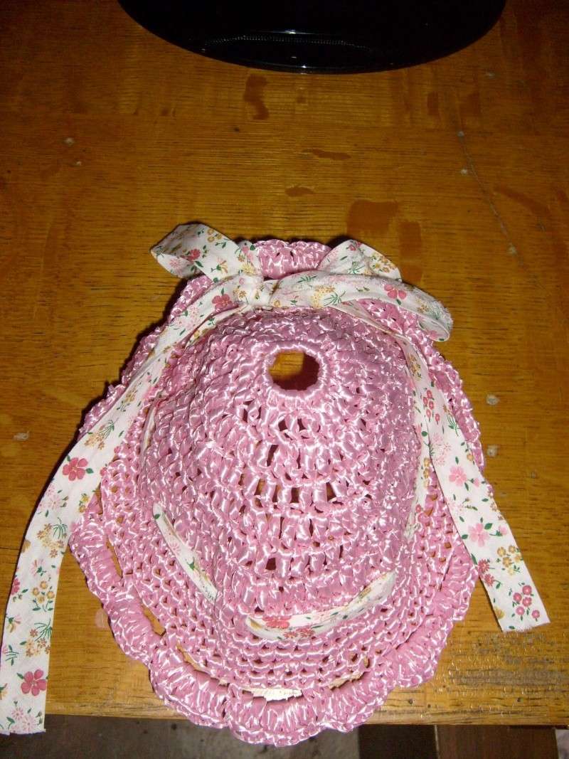 panier en sacs en plastiques crochets Chapea10
