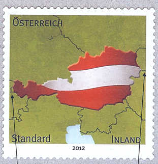 Selbstklebende Standardmarke Österreich 2012 3005_i11