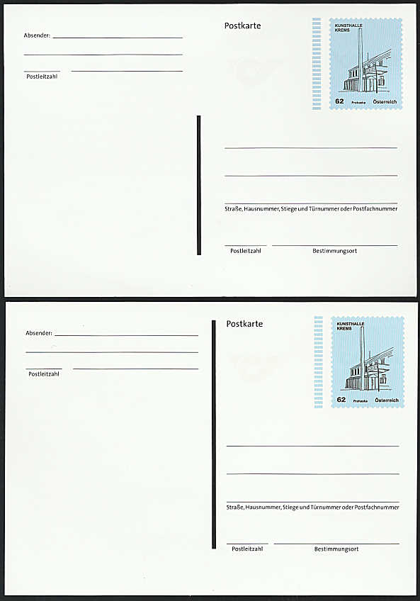 Postkarte und Ganzsachenumschläge "Kunsthäuser" Gs_pos10