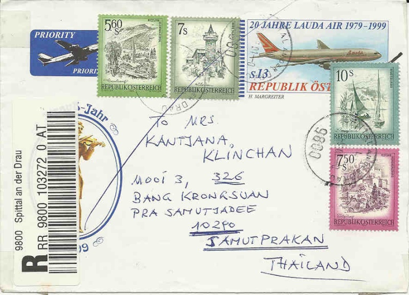 Amtliche Briefumschläge Republik Österreich, gelaufen - Seite 2 Umschl10