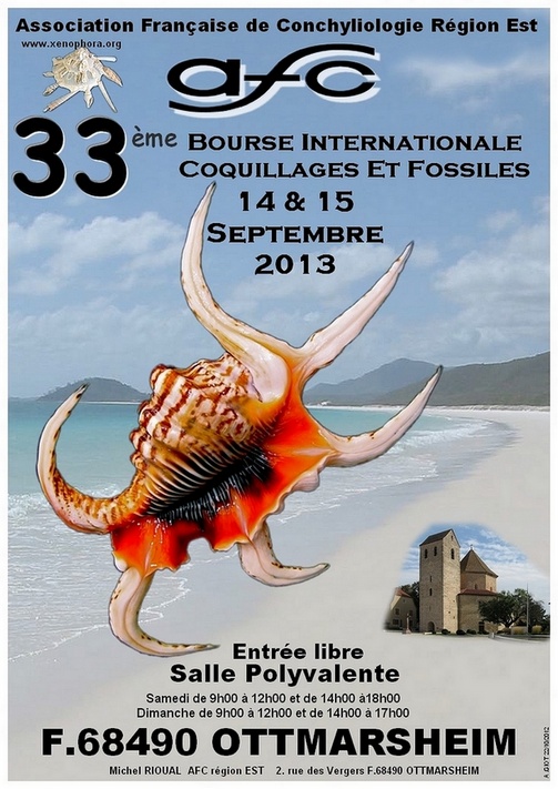 2013 Bourse internationale Ottmarsheim - 14 & 15 Septembre - AFC Région EST Affich10