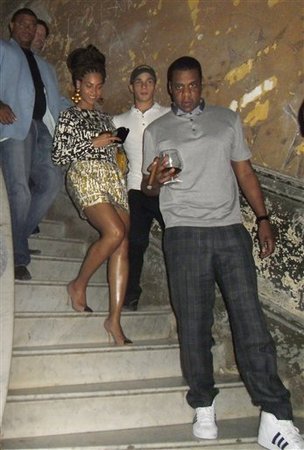 La cantante norteamericana Beyonce visita Cuba  Bey110