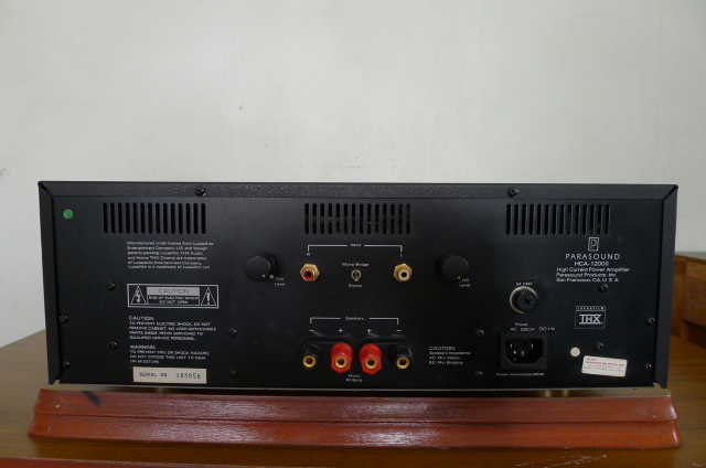 Parasound HCA-1200 mk2 power amp (sold)  P1060732