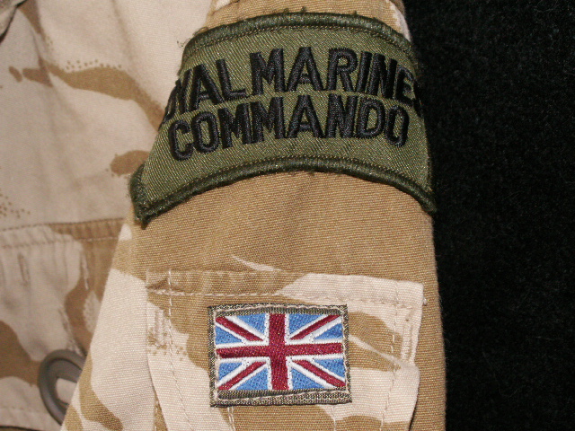 Royal Marines Commando Desert Smock 00411