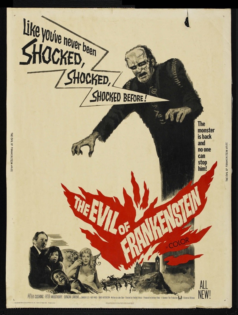 Frankenštajnovo Zlo (The Evil of Frankenstein) (1964) 19642011