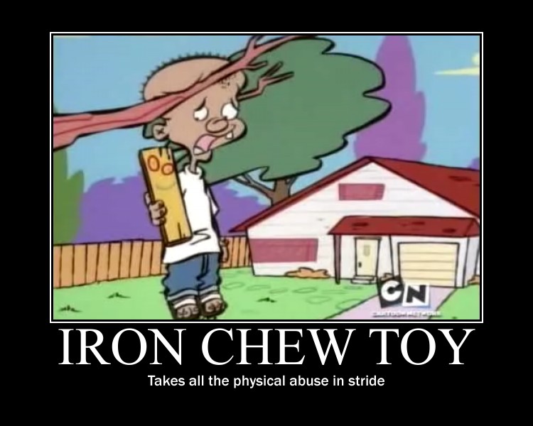 What is an "Iron Chew Toy"? 096