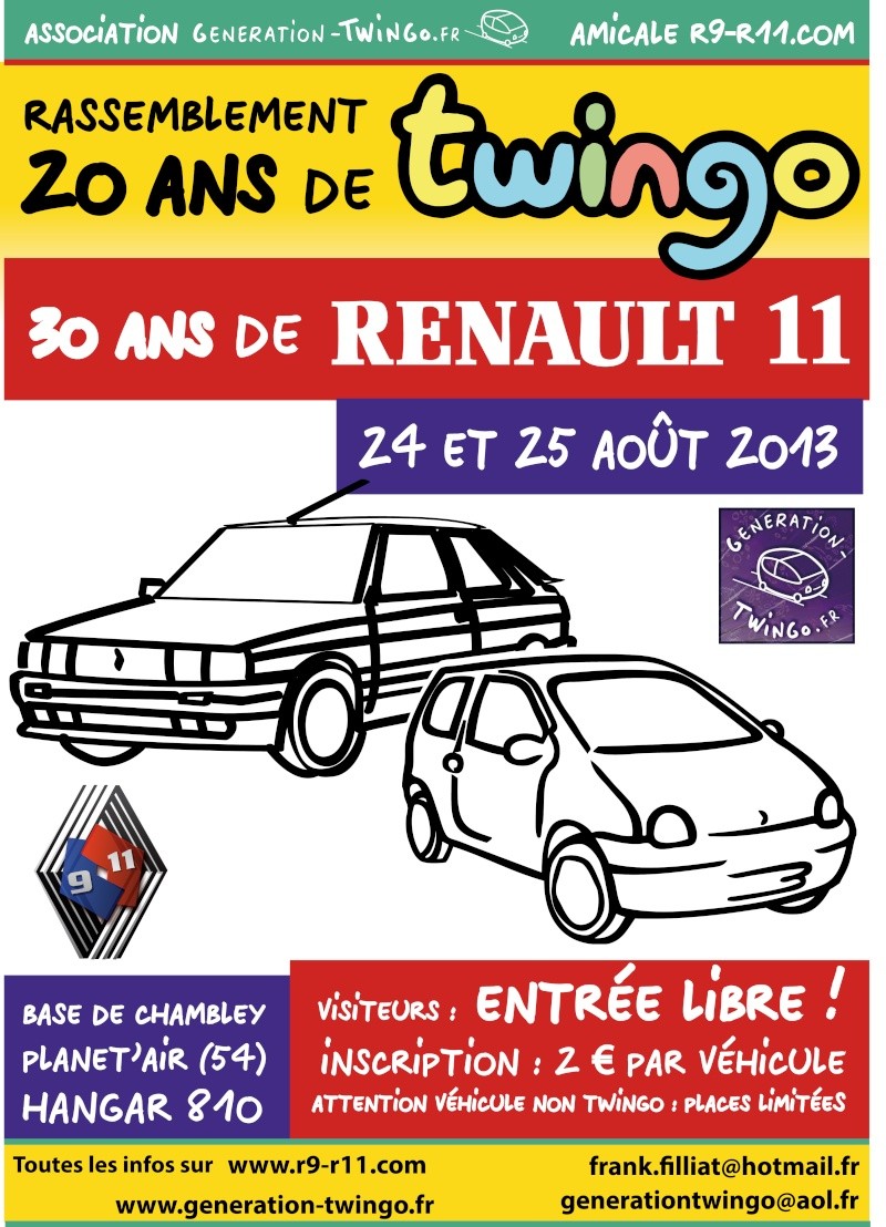 **2013** Les 30 Ans R9 & R11 *24 &25 Août * Chambley 54 ** R11-3014