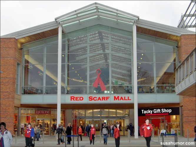 Red scarf fanatics open a mall! Rsmlog10