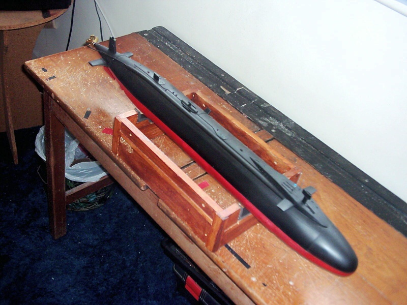 Just getting the US-SSN Dragonfish ready for Brighton Modelworld Show. Dsci0039