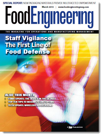   Magazine ♦ Food Engineering ♦ March 2013 March_11