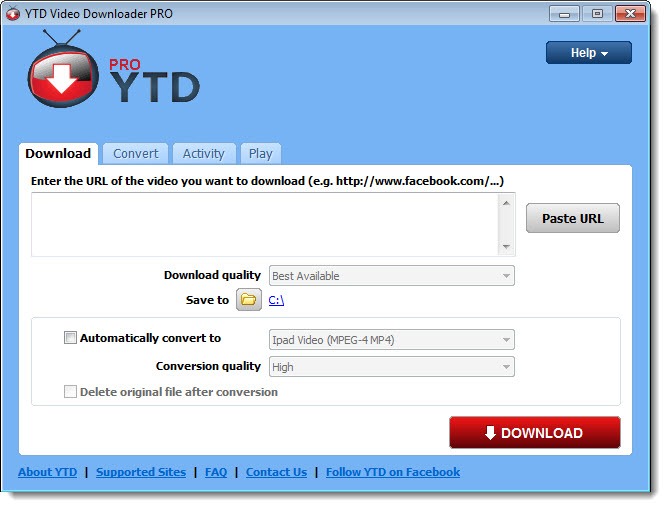 YouTube Downloader ♦ Pro v3.9.4 - Portable Ytd10