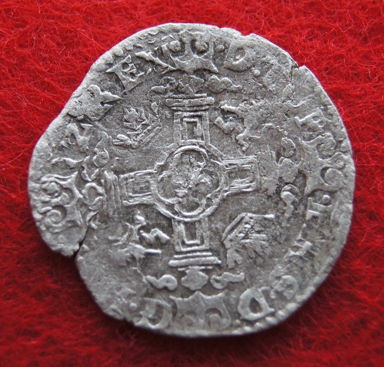 Tournai, Philippe II [1555-1598], double patard 1593 Dsc05732