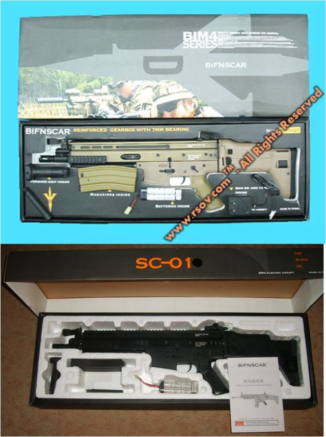 SC-01 (SCAR-L Dboys) Pack10