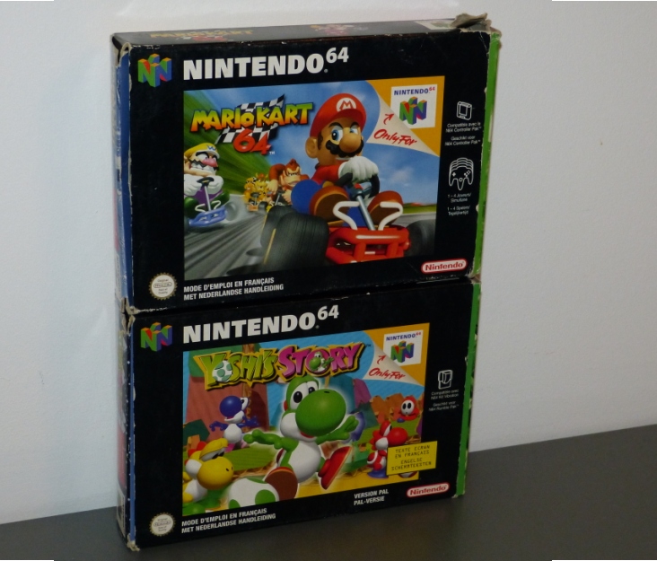 Nintendo vintage: la NES, la SNES, la N64 et jeux, visuels 0310
