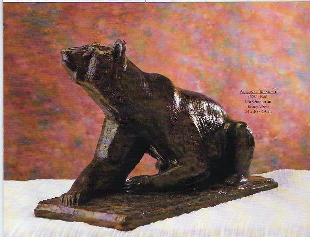 l'OURS dans la sculpture - Page 6 Bronze10