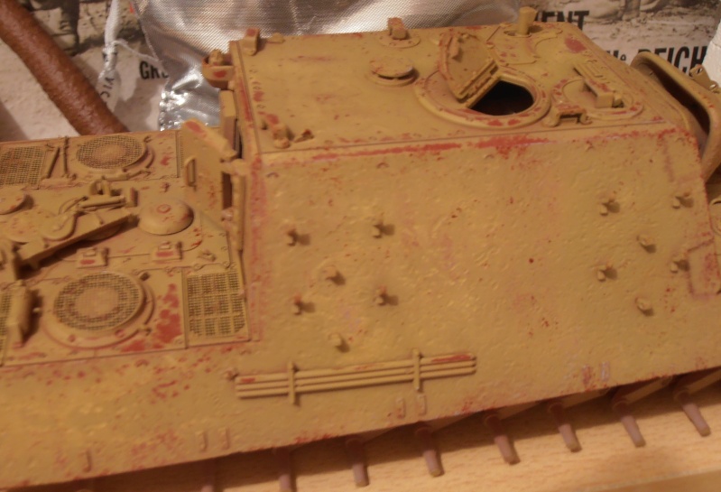 Jagdtiger fin de guerre ( la peinture ) P3231318