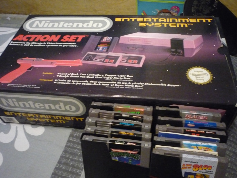 [VDS] NES ACTION SET + 10 JEUX P1050951