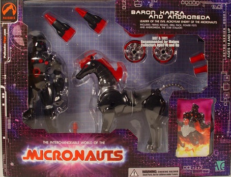 micronauti - Micronauti Red Falcon e Baron Karza Bc_410