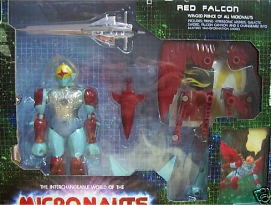 Micronauti Red Falcon e Baron Karza Red_fa10