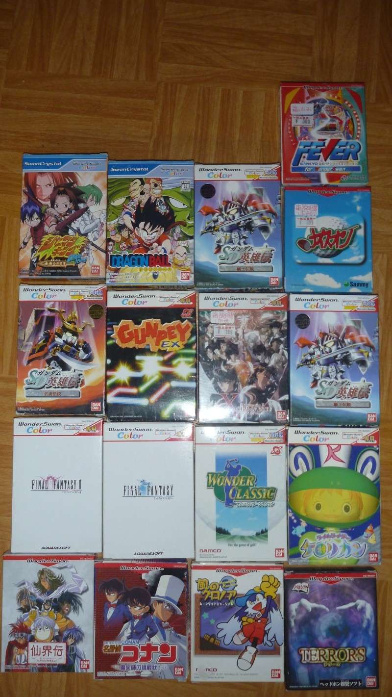 The Eldaddict Collection : Pokemon, Wonderswan & Japan Games INSIDE !  P1070016