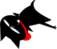 Emoticon mèo đen _scale18