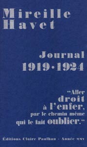 Mireille Havet, Journal 1918-1919 Arton110